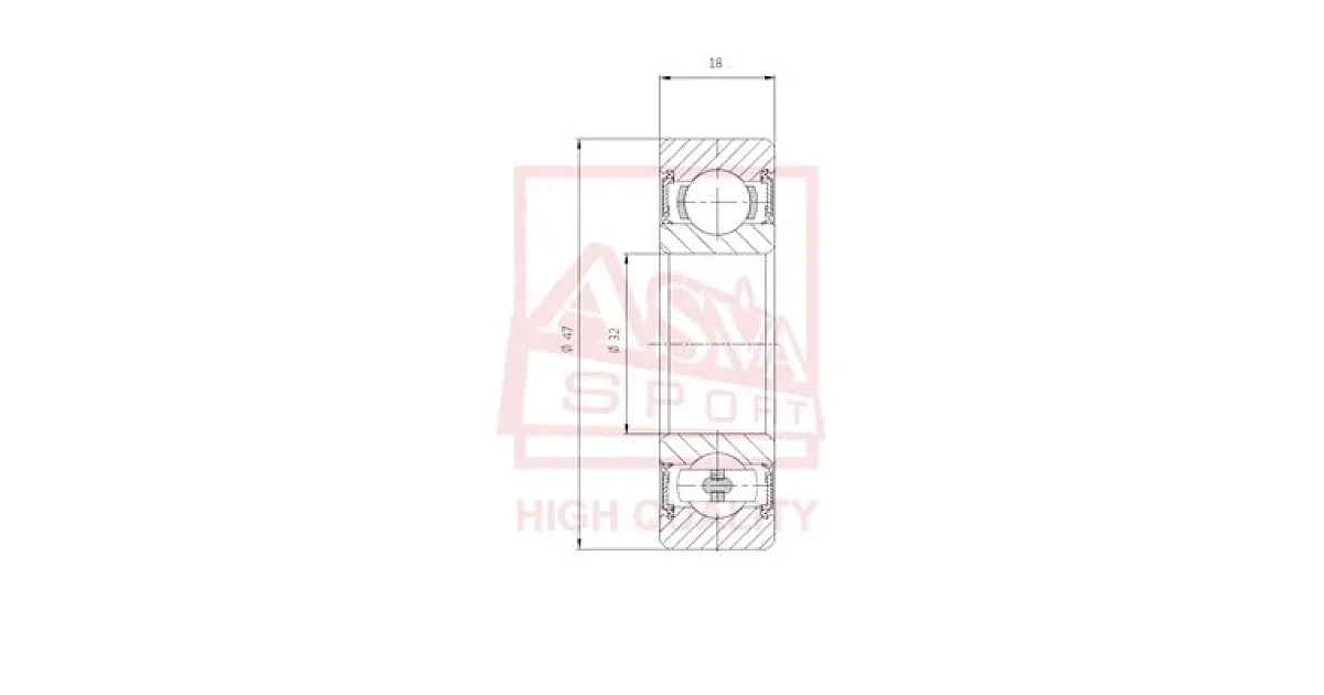 DAC32470018 - ASVA - Подшипник