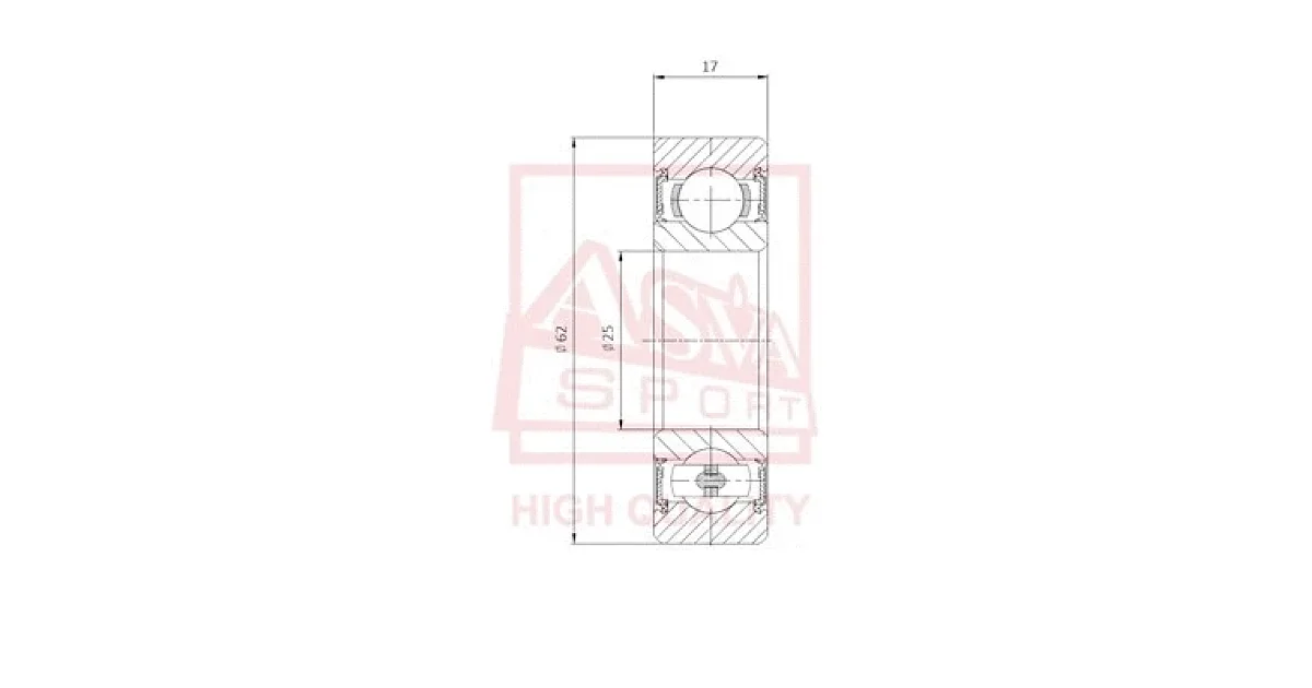 AB256217 - ASVA - Подшипник