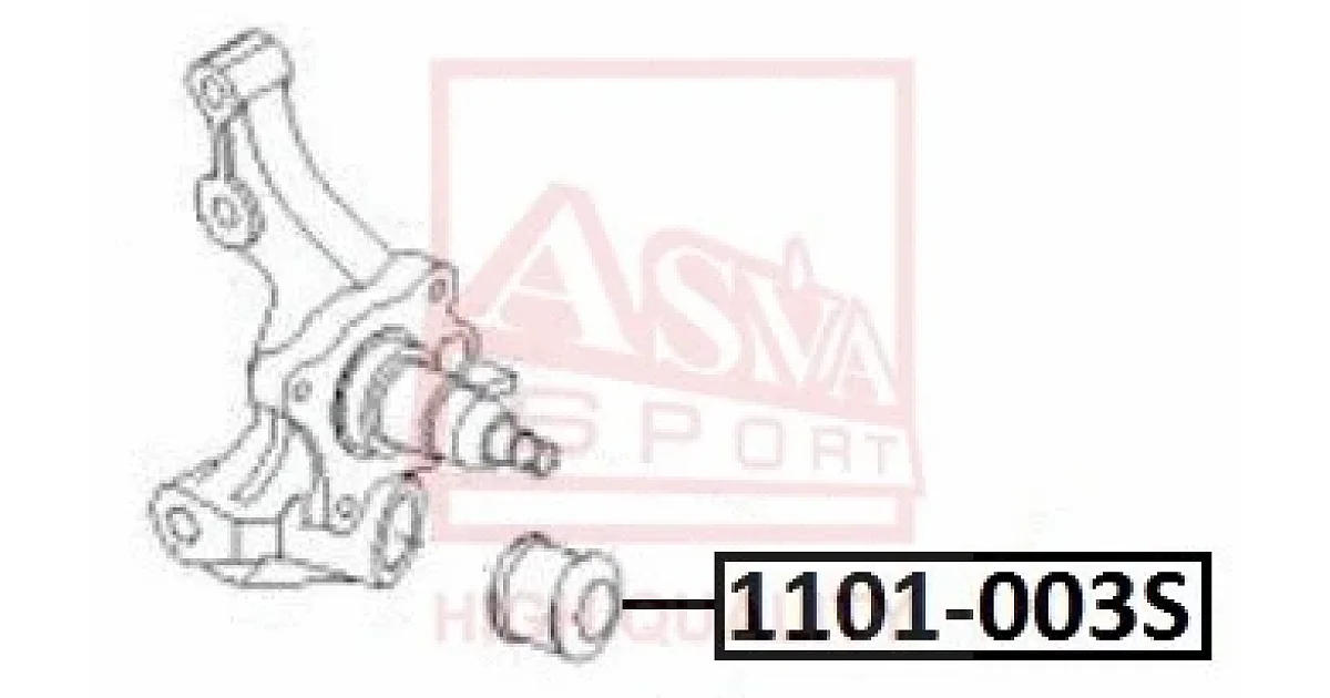 1101003S - ASVA - Подвеска, рычаг независимой подвески колеса