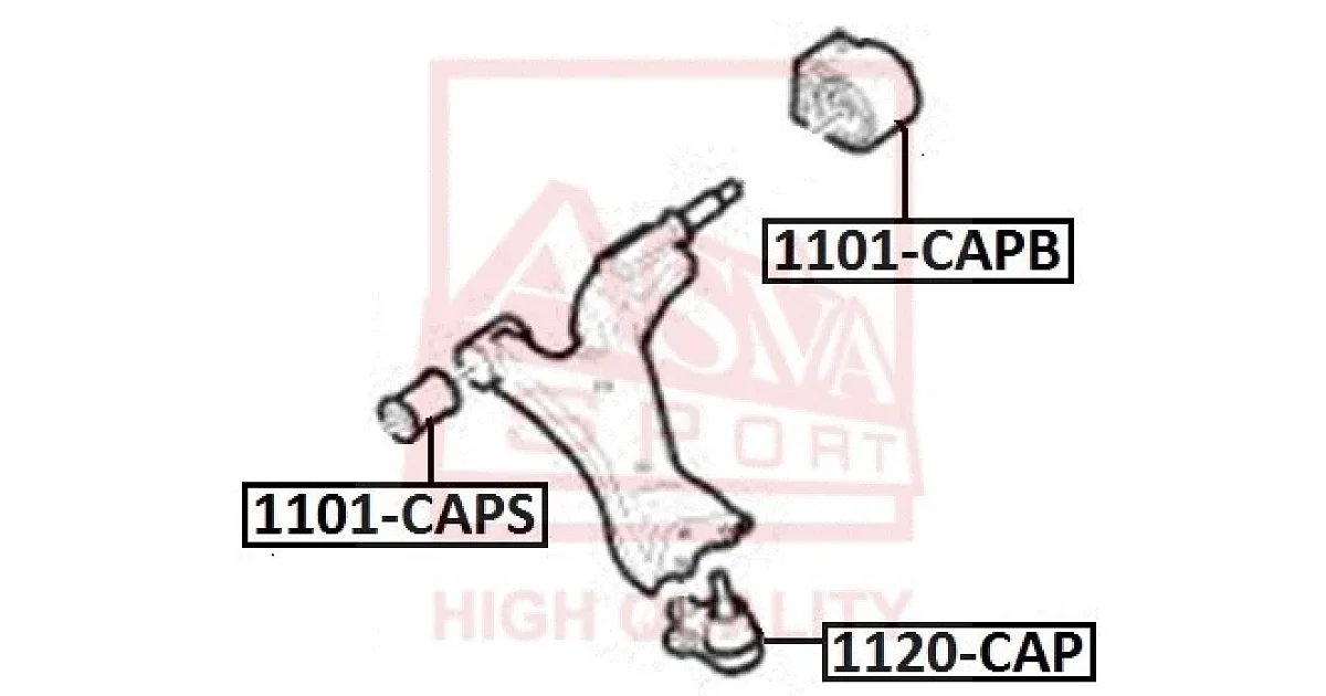 ASVA 1101-CAPB (1101CAPB), Подвеска, рычаг независимой подвески колеса