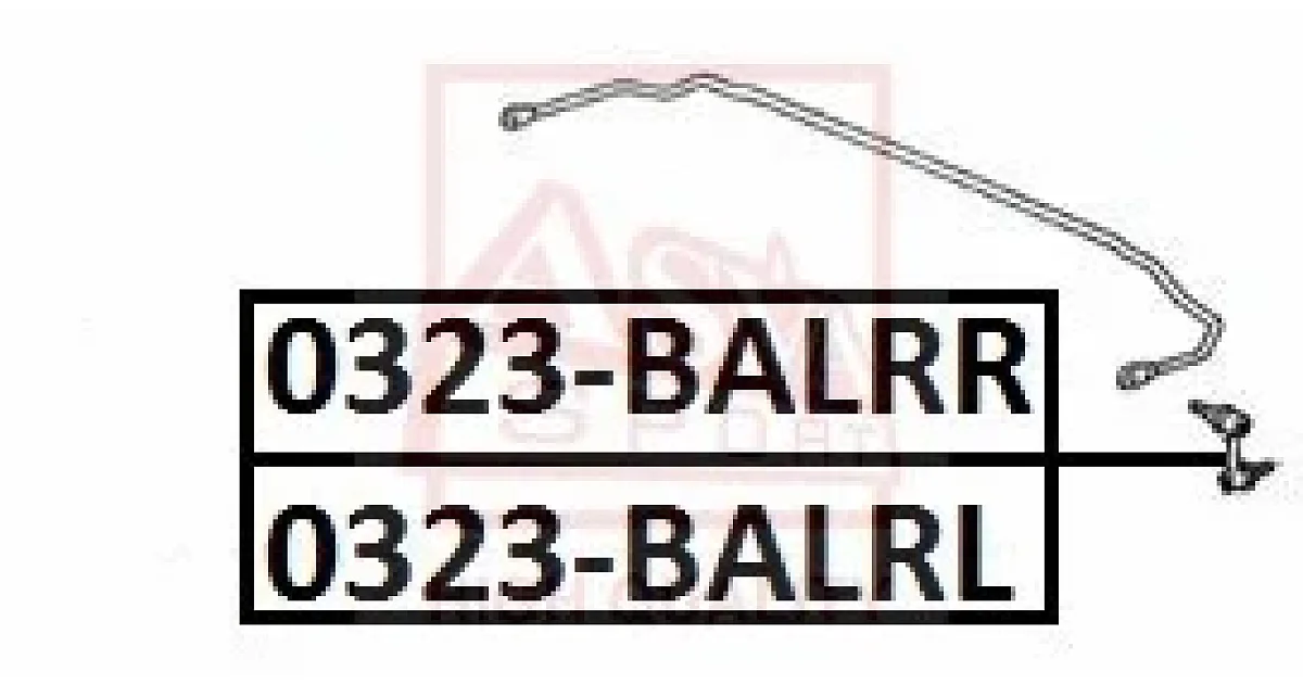 0323BALRL - ASVA - Тяга / стойка, стабилизатор