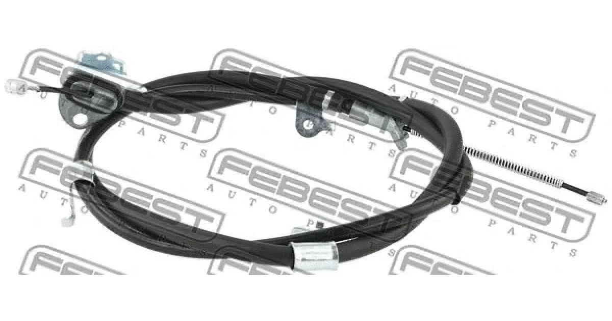01100ASA42RH - FEBEST - Тросик, cтояночный тормоз