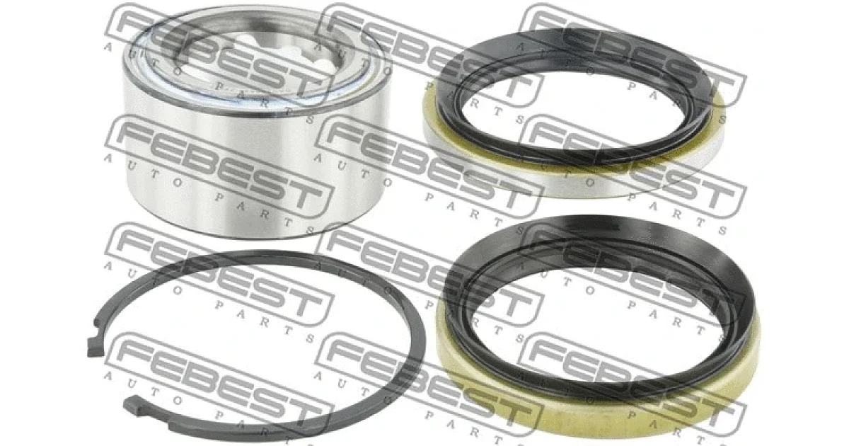 DAC38643336KIT - FEBEST - Комплект подшипника ступицы колеса