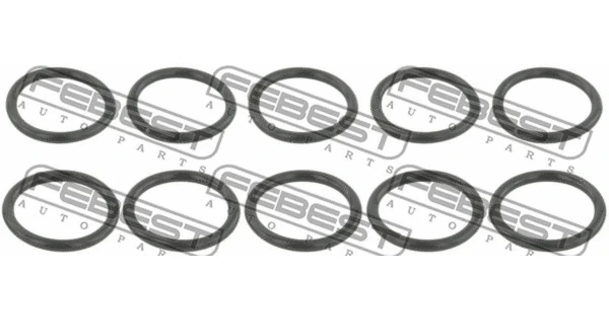 RINGOL060PCS10 - FEBEST - Уплотнительная прокладка, Клапан давления масла