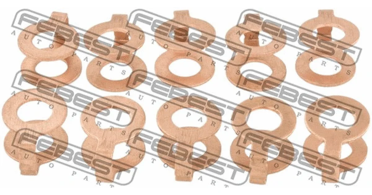 RINGFL020PCS10 - FEBEST - Уплотнительное кольцо, клапанная форсунка