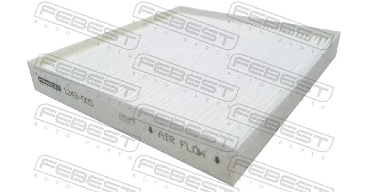 FEBEST 1243-005, Фильтр, воздух во внутренном пространстве