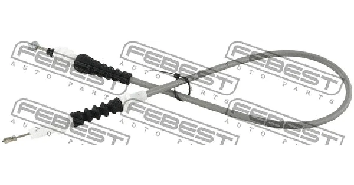 FEBEST 19104-F30F, Трос, замок двери