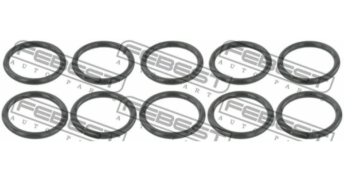 RINGAH017PCS10 - FEBEST - Уплотнительное кольцо, магистраль хладагента