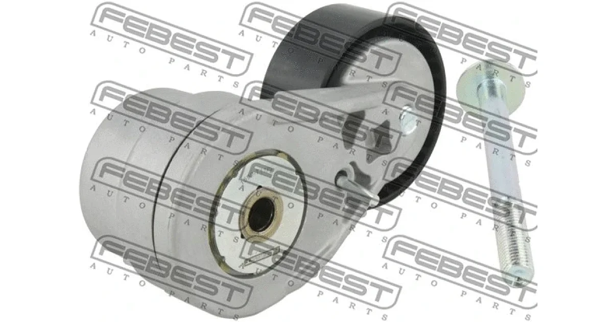 1590T11FL - FEBEST - Натяжитель ремня, клиновой зубча