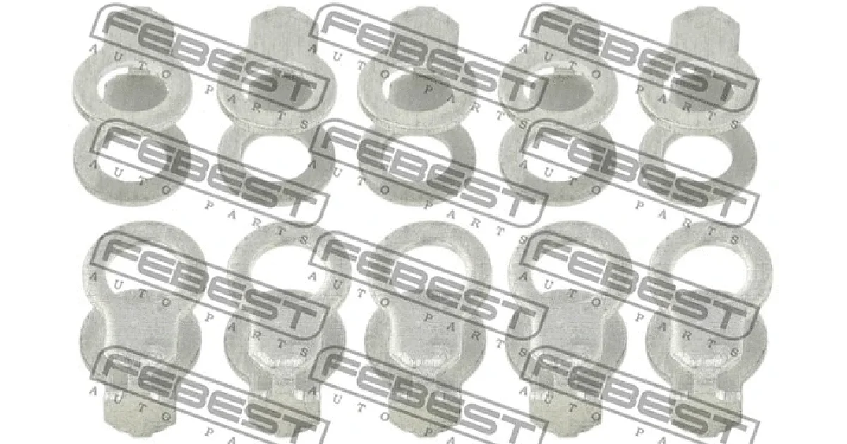 RINGFL006PCS10 - FEBEST - Уплотнительное кольцо, клапанная форсунка