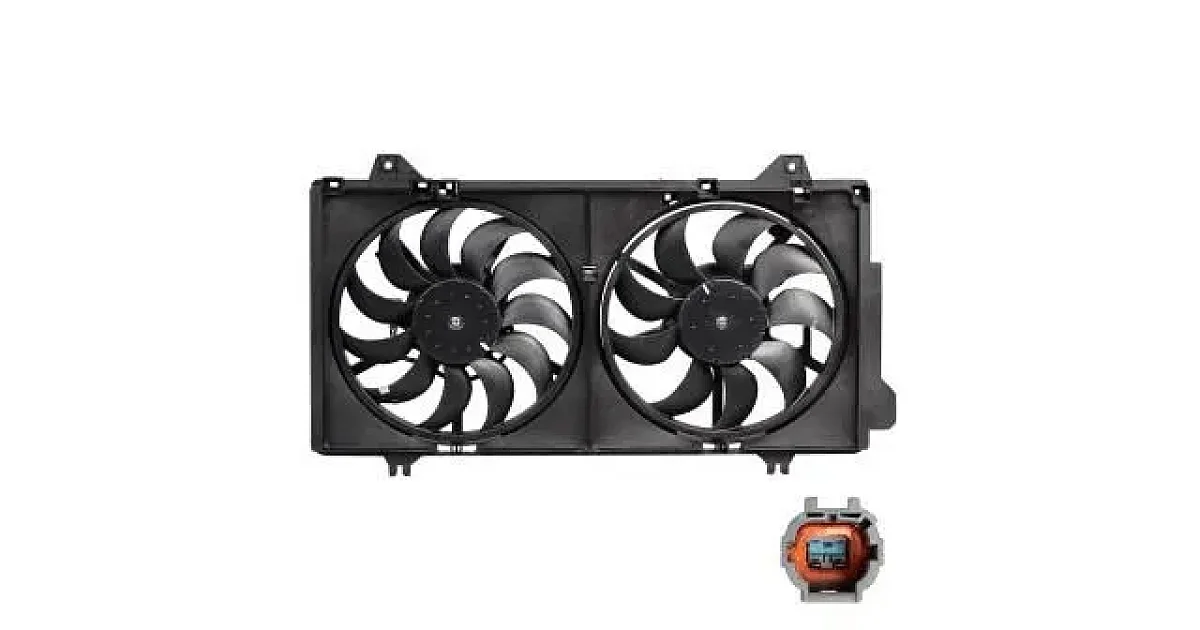 LUZAR LFK 2570, Вентилятор, охлаждение двигателя