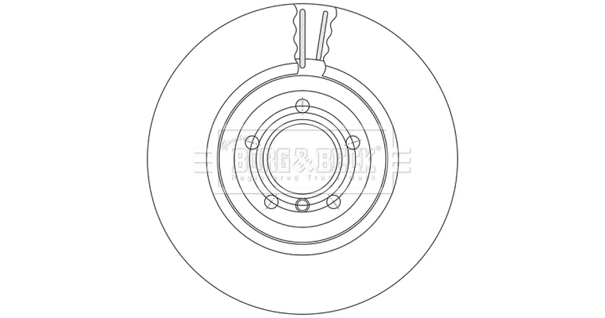 BBD7002S - BORG & BECK - Тормозной диск