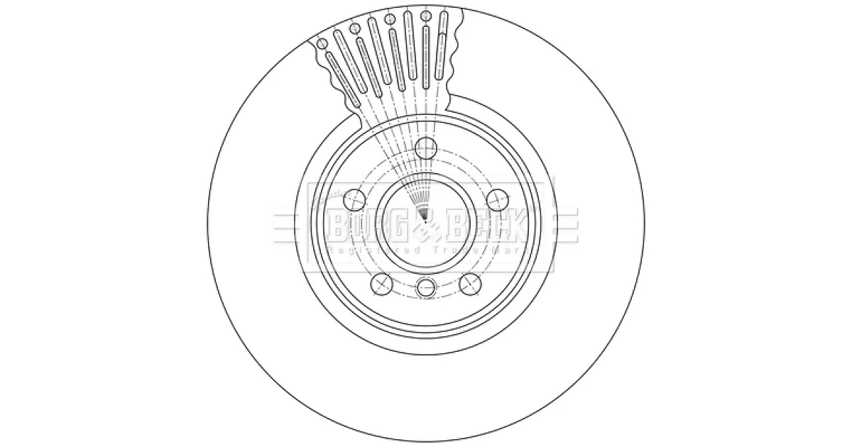 BBD7022S - BORG & BECK - Тормозной диск