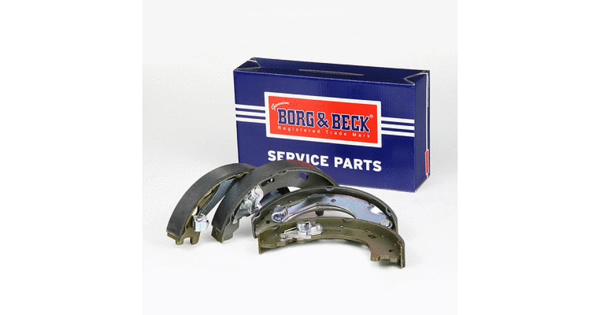 BBS6416 - BORG & BECK - Комплект тормозных колодок, стояночная тормозная система