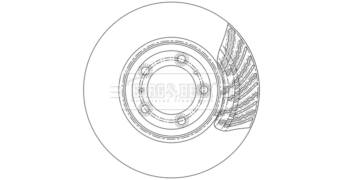 BBD6226S - BORG & BECK - Тормозной диск