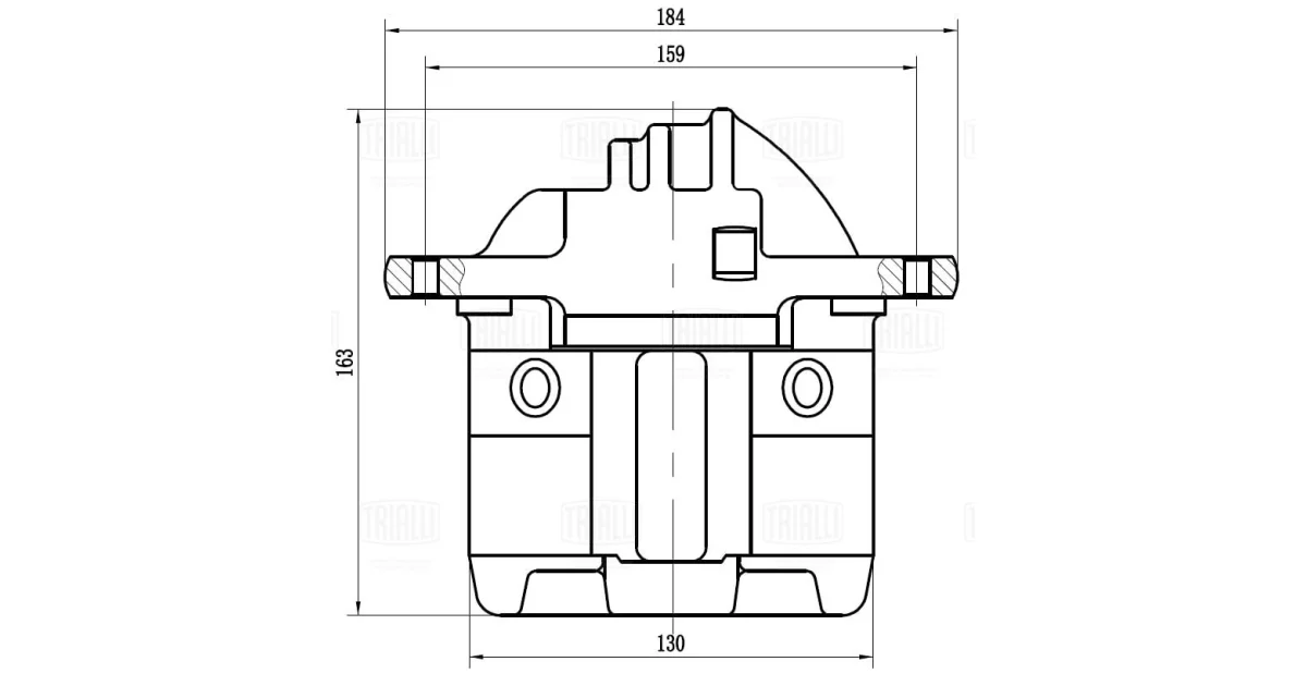 CF012103 - TRIALLI - Тормозной суппорт