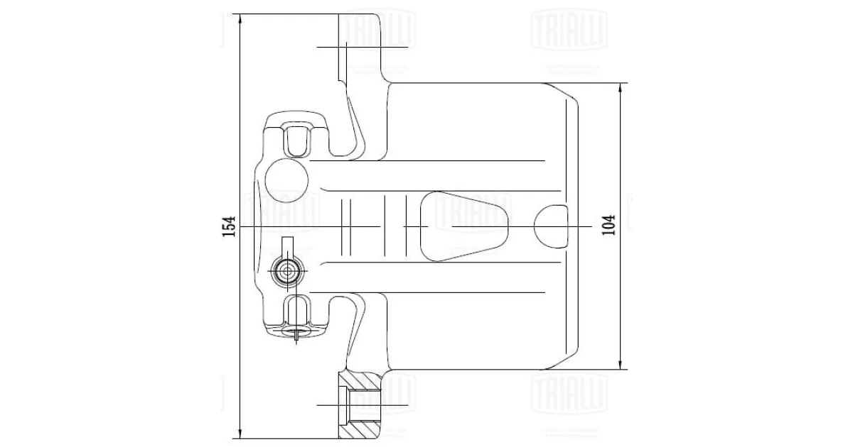 CF012078 - TRIALLI - Тормозной суппорт