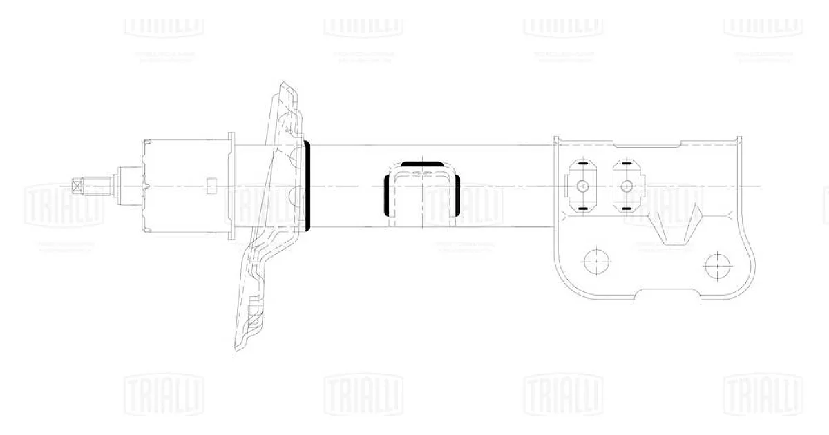 AG08135 - TRIALLI - Амортизатор