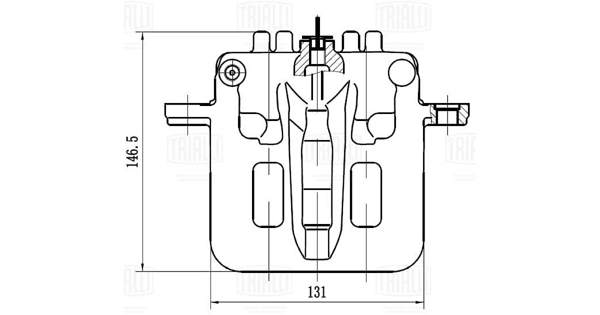 CF012106 - TRIALLI - Тормозной суппорт