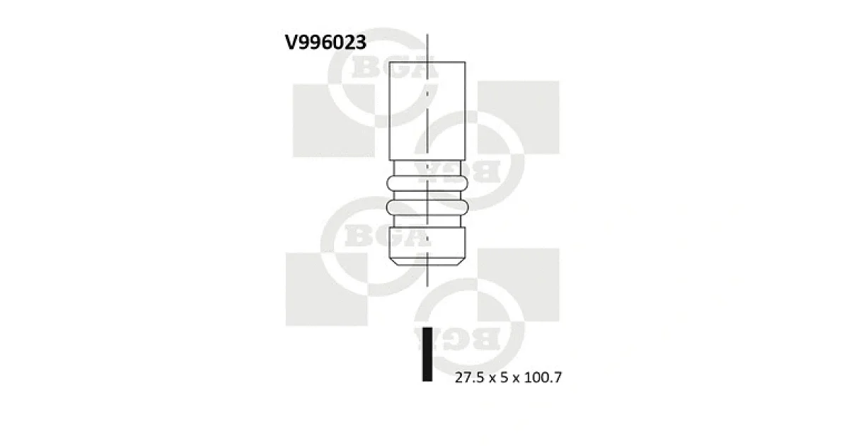 V996023 - BGA - Выпускной клапан