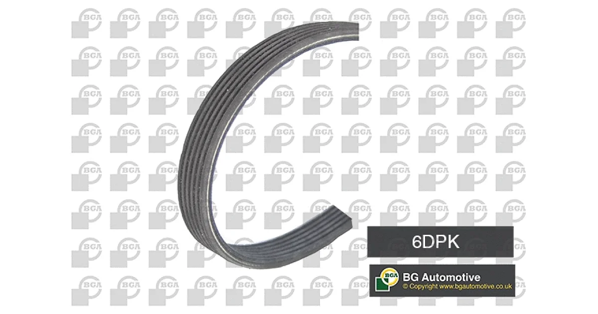 6DPK1195 - BGA - Поликлиновой ремень