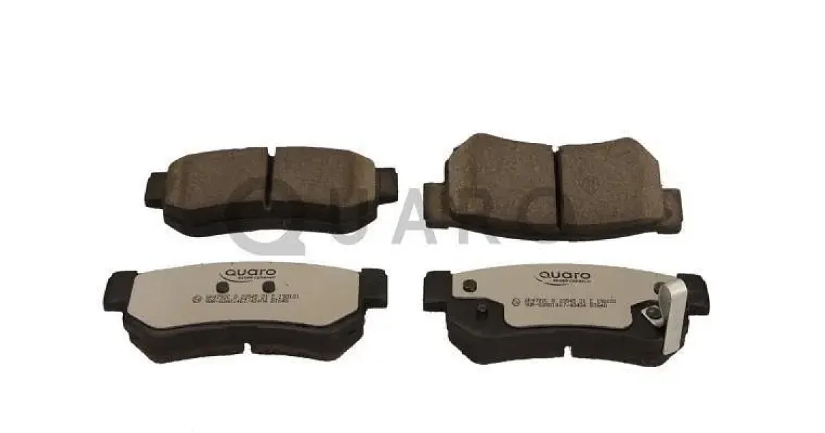 QUARO QP4792C, Комплект тормозных колодок, дисковый тормоз