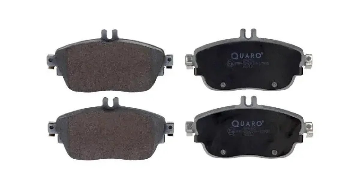 QP4012 - QUARO - Комплект тормозных колодок, дисковый тормоз