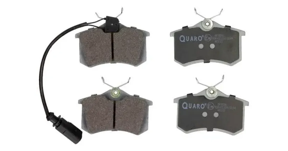 QP9596 - QUARO - Комплект тормозных колодок, дисковый тормоз
