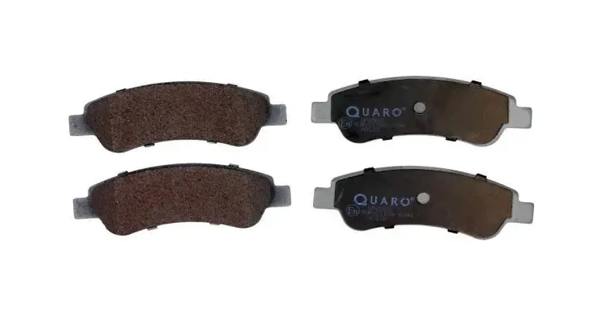 QP6563 - QUARO - Комплект тормозных колодок, дисковый тормоз