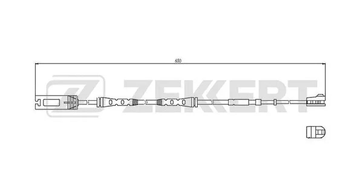 ZEKKERT BS-8034 (BS8034), Сигнализатор, износ тормозных колодок