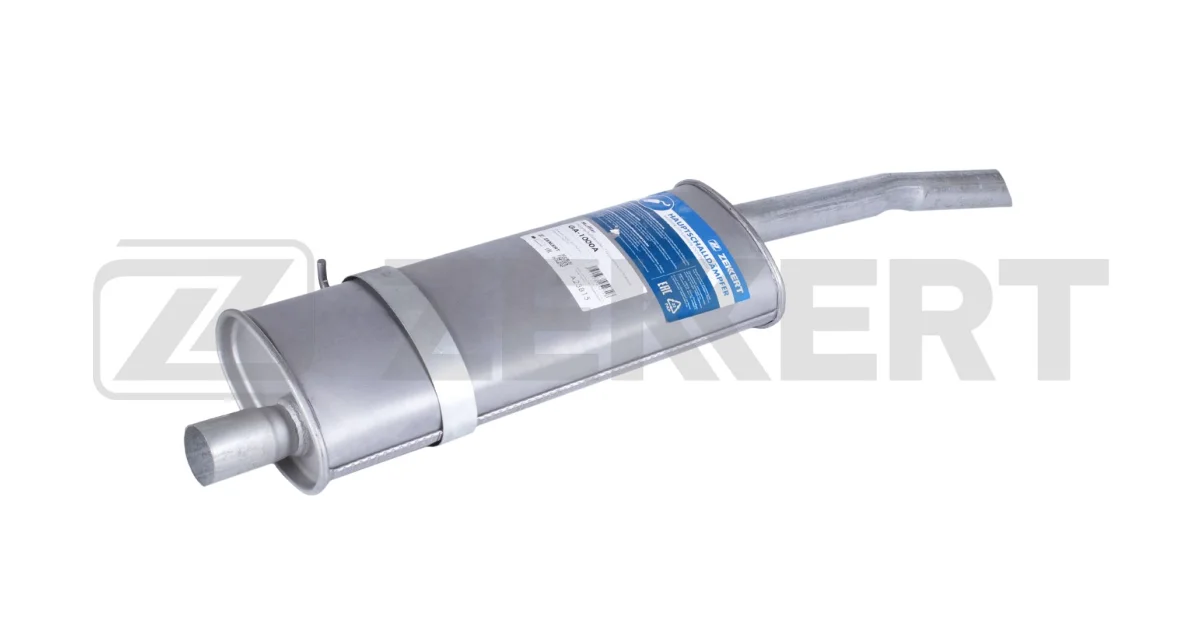 GA1000A - ZEKKERT - Глушитель выхлопных газов конечный