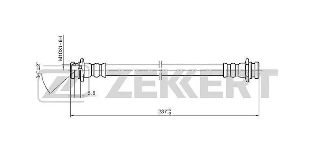 BS9394 - ZEKKERT - Тормозной шланг