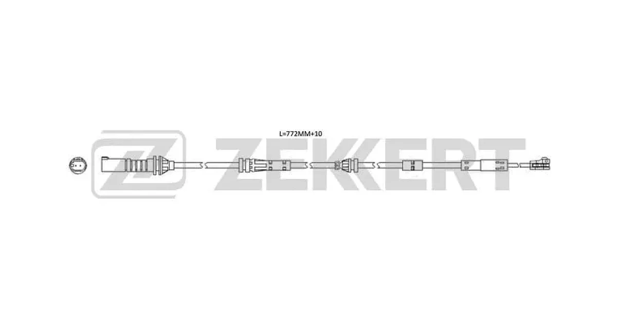 BS8121 - ZEKKERT - Сигнализатор, износ тормозных колодок