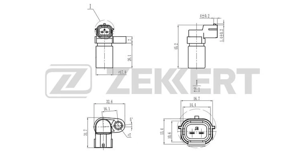 SE5054 - ZEKKERT - Датчик, положение распределительного вала