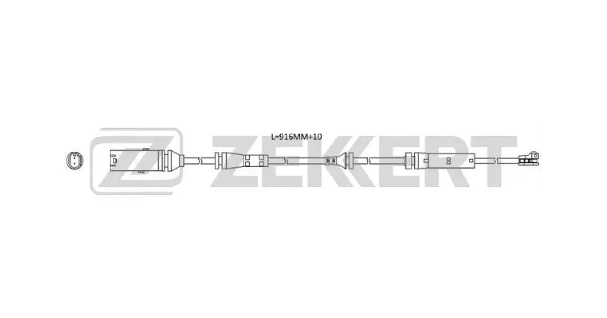 ZEKKERT BS-8129, Сигнализатор, износ тормозных колодок
