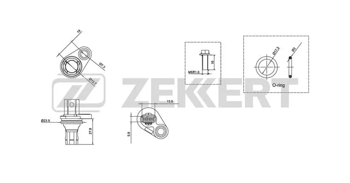 SE4015 - ZEKKERT - Датчик импульсов