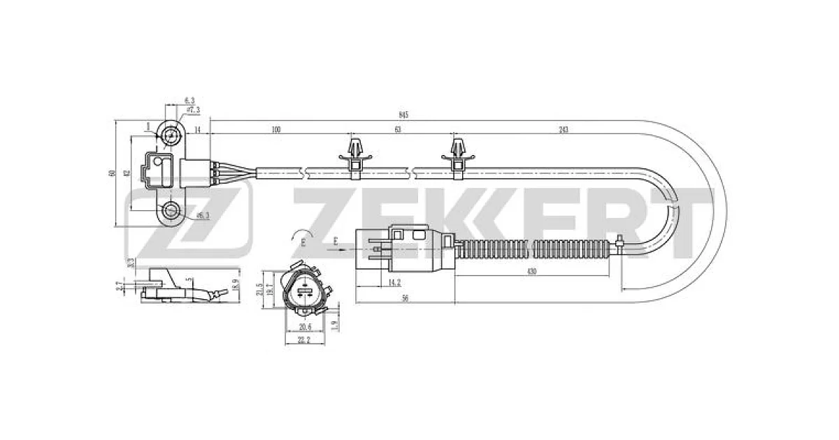 SE4036 - ZEKKERT - Датчик импульсов