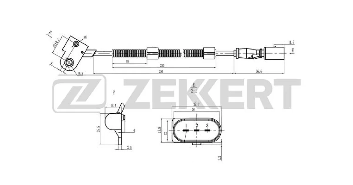 SE5028 - ZEKKERT - Датчик, положение распределительного вала