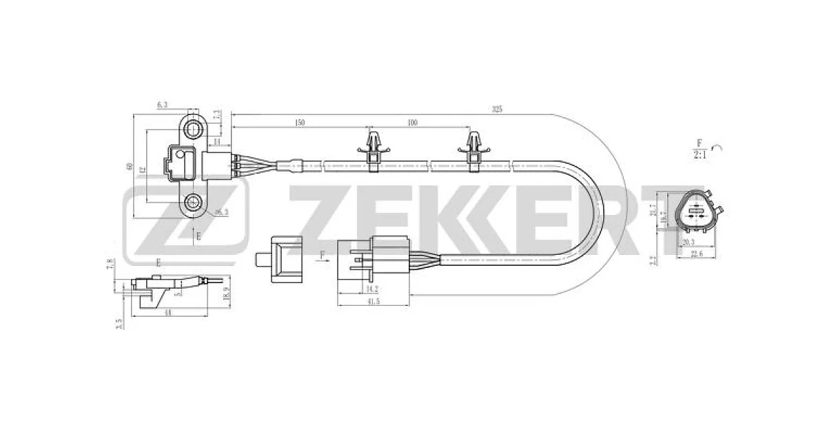 SE5045 - ZEKKERT - Датчик, положение распределительного вала