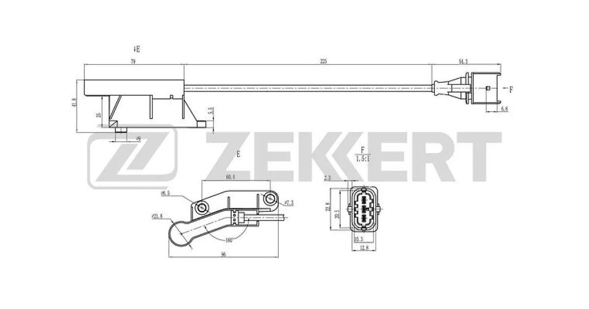 SE5018 - ZEKKERT - Датчик, положение распределительного вала