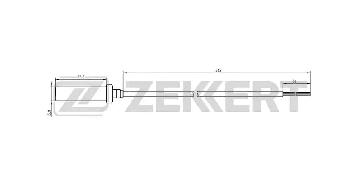 SE6021 - ZEKKERT - Датчик, частота вращения колеса