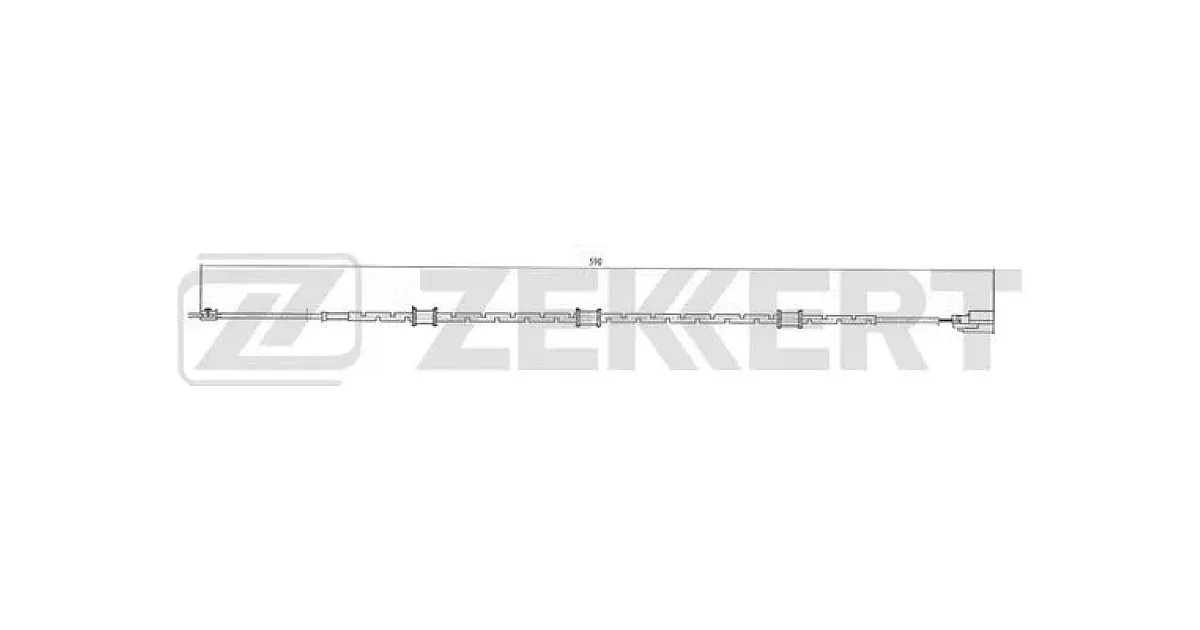 BS8111 - ZEKKERT - Сигнализатор, износ тормозных колодок