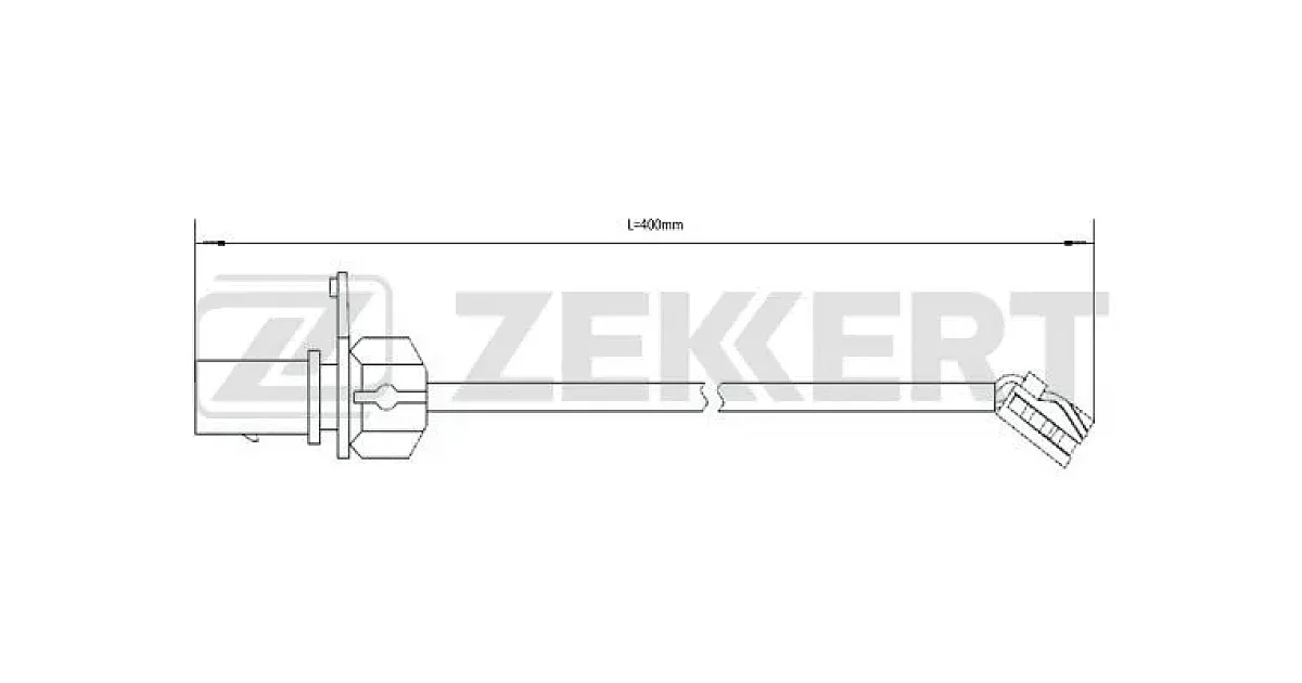 BS8097 - ZEKKERT - Сигнализатор, износ тормозных колодок
