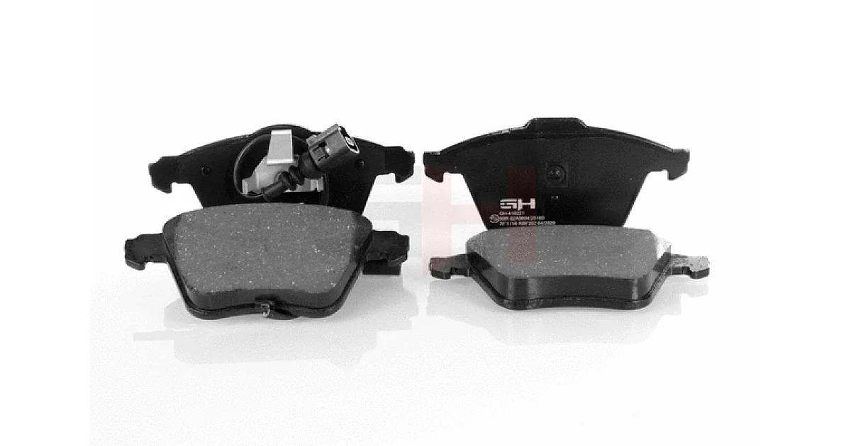 GH410221 - GH - Комплект тормозных колодок, дисковый тормоз