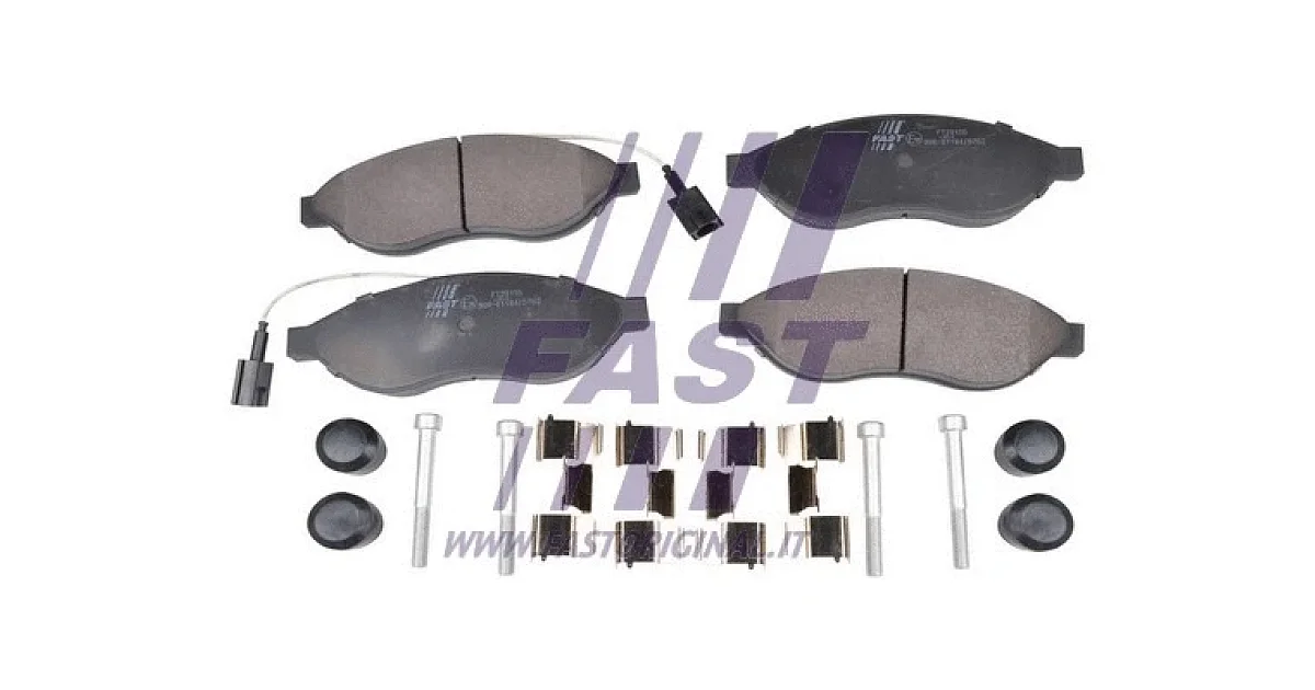 FAST FT29155, Комплект тормозных колодок, дисковый тормоз