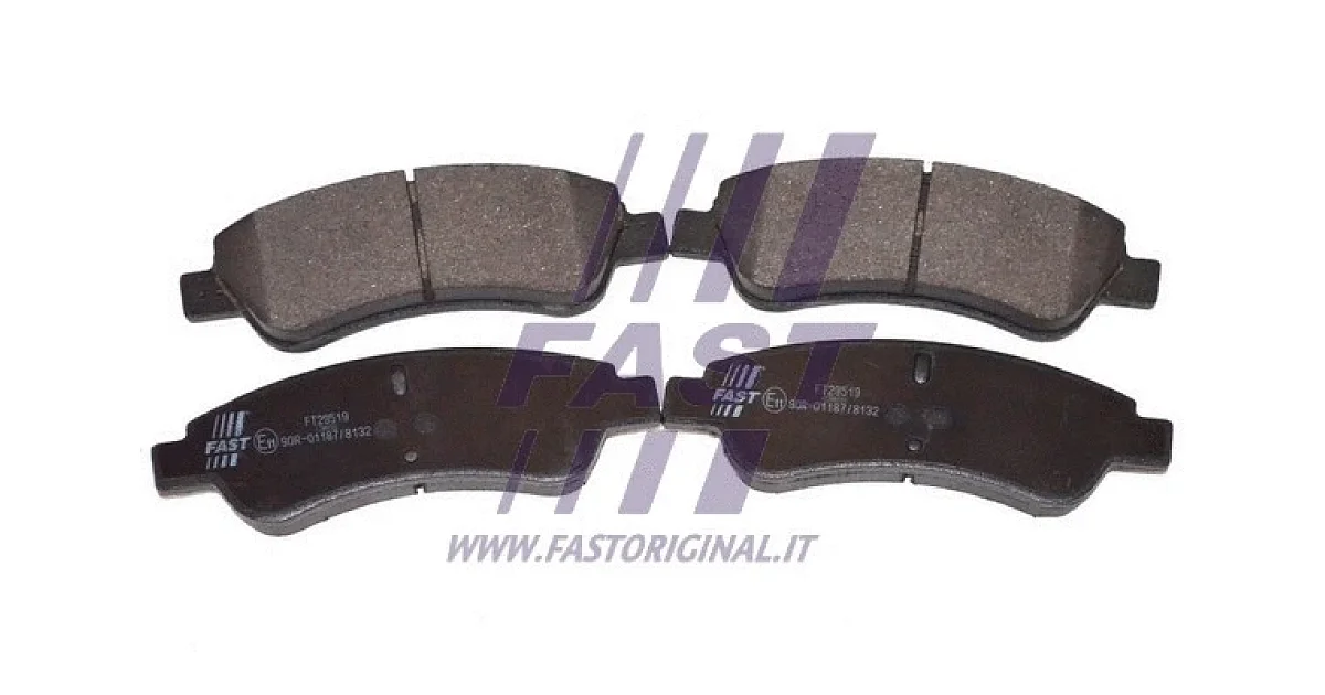 FT29519 - FAST - Комплект тормозных колодок, дисковый тормоз