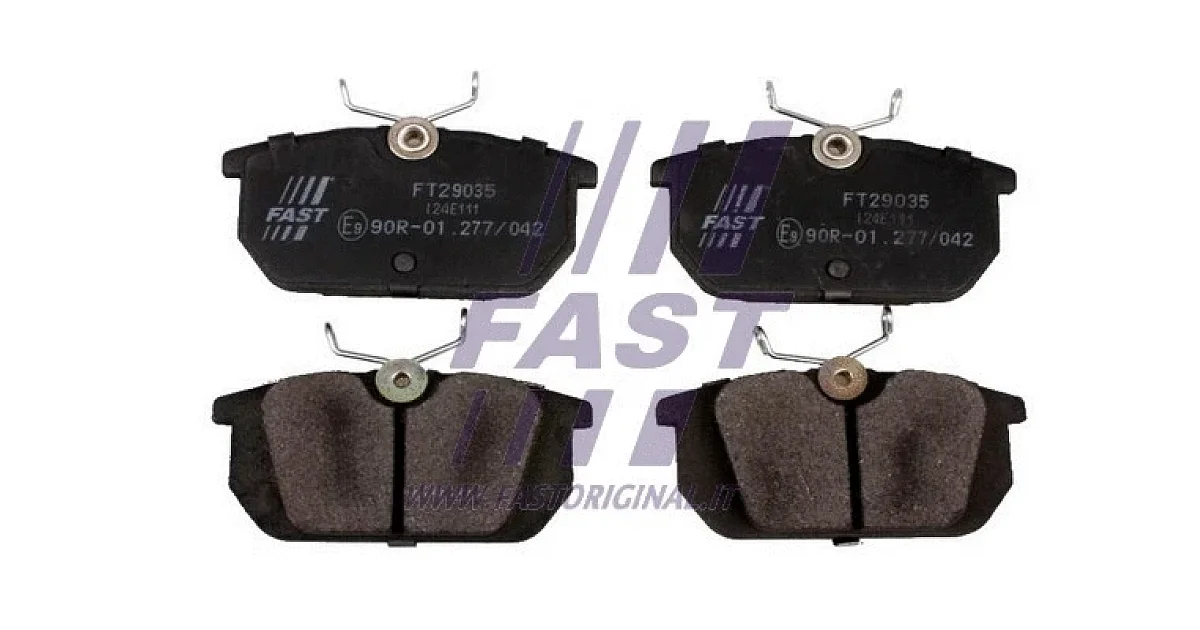 FAST FT29035, Комплект тормозных колодок, дисковый тормоз