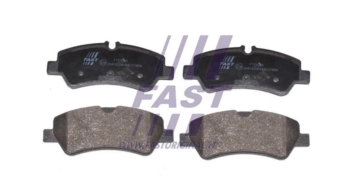 FAST FT29545, Комплект тормозных колодок, дисковый тормоз