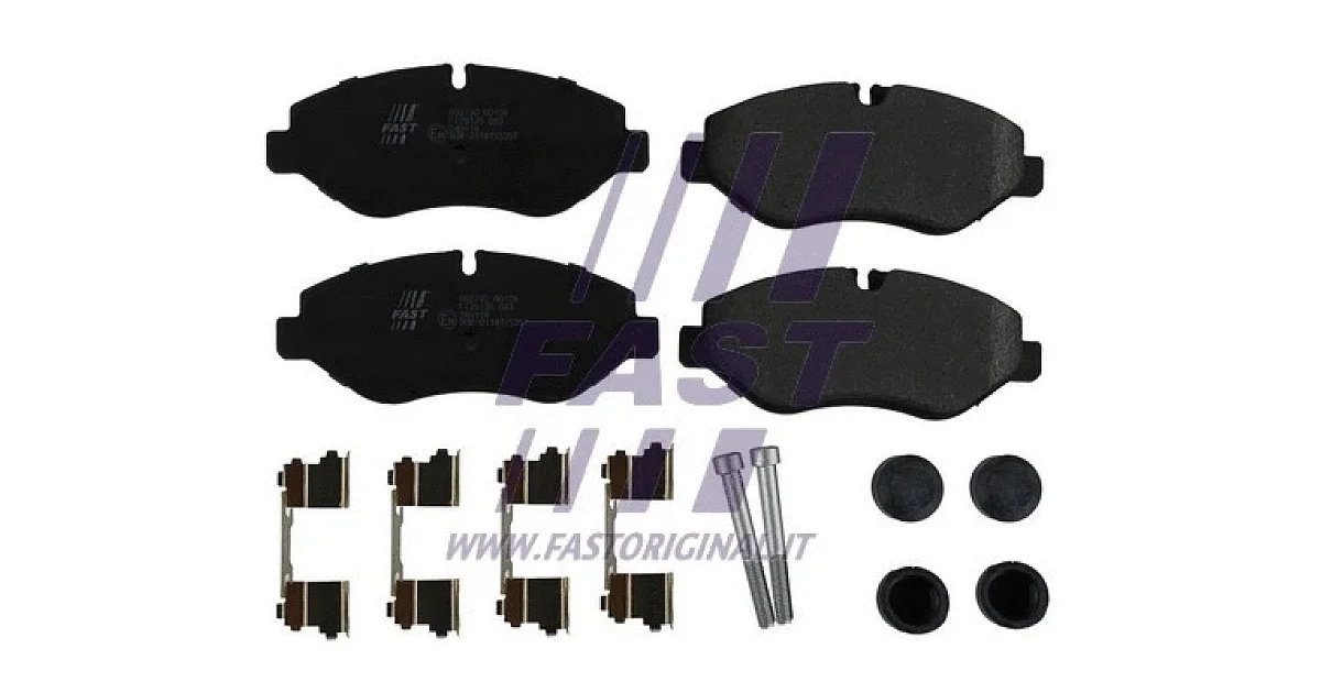 FAST FT29135, Комплект тормозных колодок, дисковый тормоз