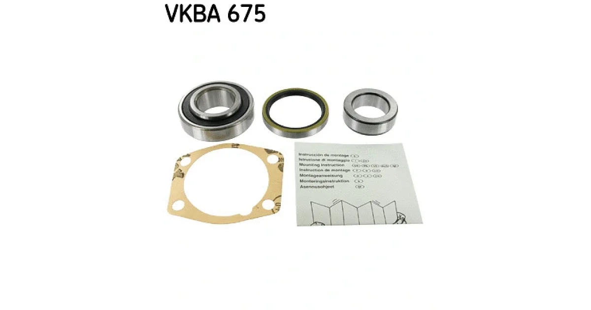 VKBA675 - SKF - Комплект подшипника ступицы колеса